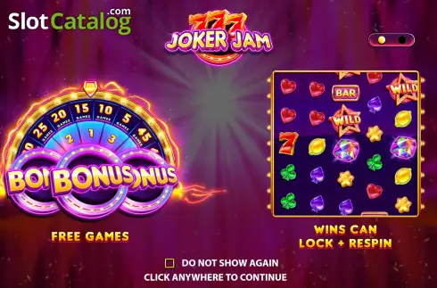 Οθόνη2. Joker Jam (Massive Studios) Κουλοχέρης