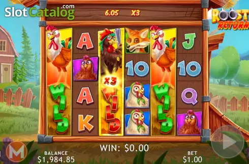 Οθόνη5. Rooster Returns Κουλοχέρης
