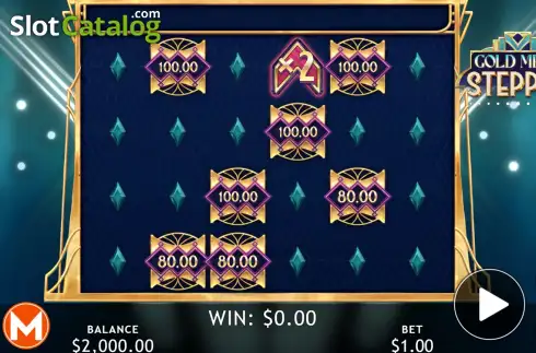 Οθόνη2. Gold Mega Stepper Κουλοχέρης 