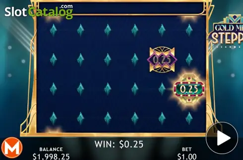Οθόνη3. Gold Mega Stepper Κουλοχέρης 