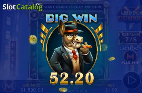 Οθόνη3. Wild Don Donkey Κουλοχέρης