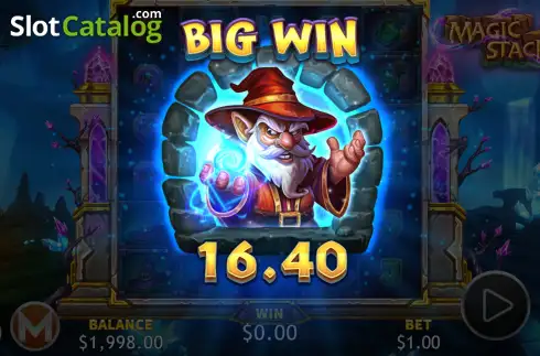 Οθόνη3. Magic Stacks Κουλοχέρης