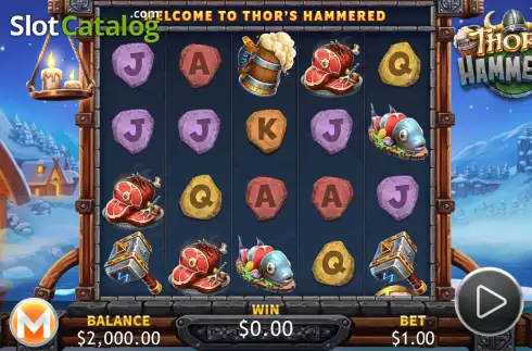 Οθόνη2. Thor's Hammered Κουλοχέρης