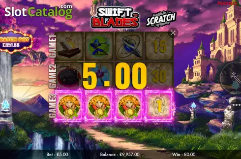 Οθόνη6. Swift Blades Κουλοχέρης