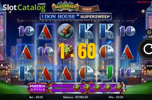 Οθόνη3. 1 Don House Supersweep Κουλοχέρης