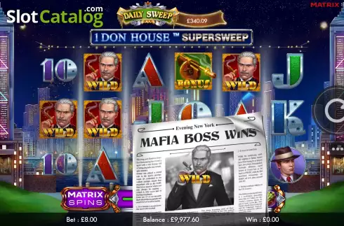 Οθόνη4. 1 Don House Supersweep Κουλοχέρης
