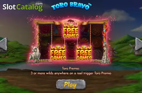 Οθόνη8. Toro Bravo Κουλοχέρης 