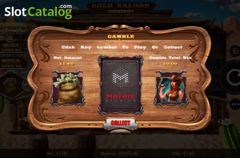 Οθόνη6. Gold Saloon Superpot Κουλοχέρης 