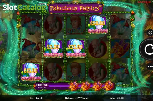 Οθόνη3. Fabulous Fairies Κουλοχέρης