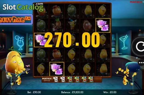Οθόνη3. Fruit Bar (Matrix Studios) Κουλοχέρης 