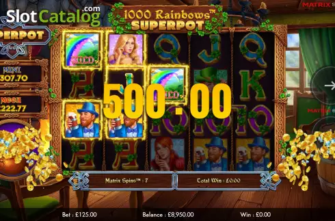 Οθόνη7. 1000 Rainbows Superpot Κουλοχέρης