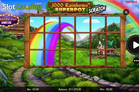 Οθόνη9. 1000 Rainbows Superpot Κουλοχέρης