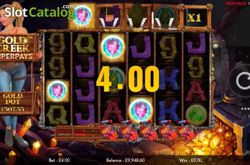 Οθόνη3. Gold Creek Superpays Κουλοχέρης