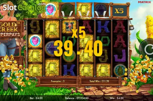 Οθόνη4. Gold Creek Superpays Κουλοχέρης
