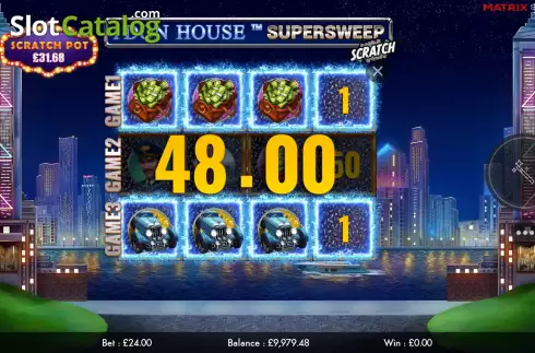 Οθόνη6. 1 Don House Supersweep Scratch Κουλοχέρης