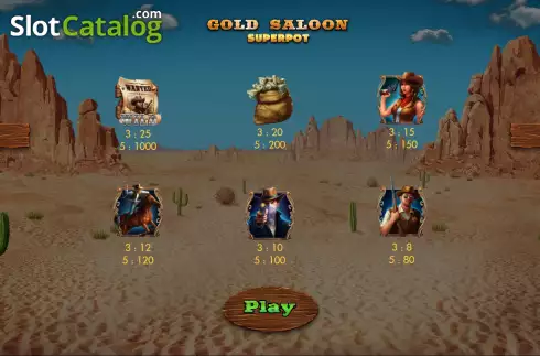Οθόνη8. Gold Saloon Superpot Scratch Κουλοχέρης 