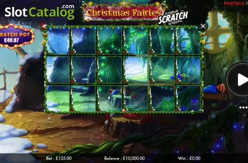 Οθόνη2. Christmas Fairies Scratch Κουλοχέρης