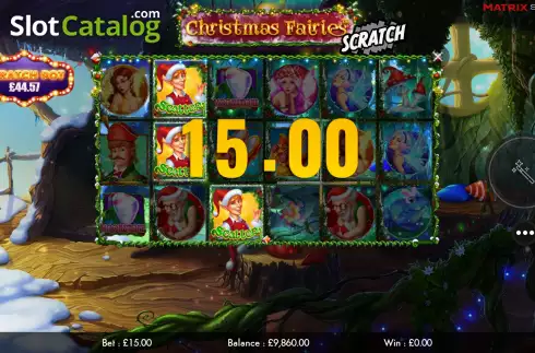 Οθόνη6. Christmas Fairies Scratch Κουλοχέρης