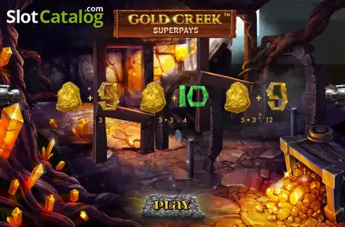 Οθόνη7. Gold Creek Superpays Scratch Κουλοχέρης