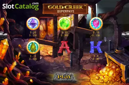 Οθόνη8. Gold Creek Superpays Scratch Κουλοχέρης