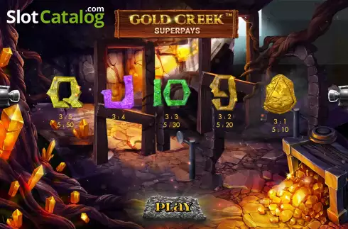 Οθόνη9. Gold Creek Superpays Scratch Κουλοχέρης