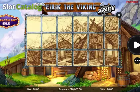 Οθόνη2. Eirik the Viking Scratch Κουλοχέρης