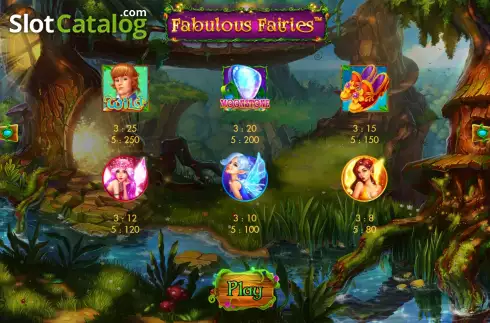 Οθόνη8. Fabulous Fairies Scratch Κουλοχέρης