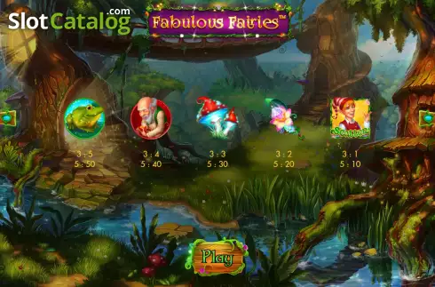 Οθόνη9. Fabulous Fairies Scratch Κουλοχέρης