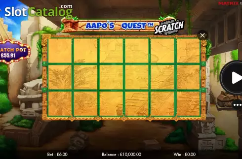 Οθόνη2. Aapo's Quest Scratch Κουλοχέρης