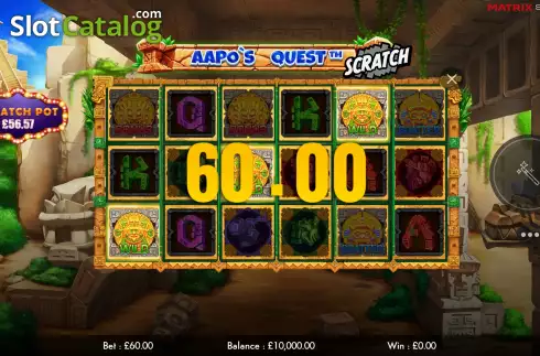Οθόνη6. Aapo's Quest Scratch Κουλοχέρης
