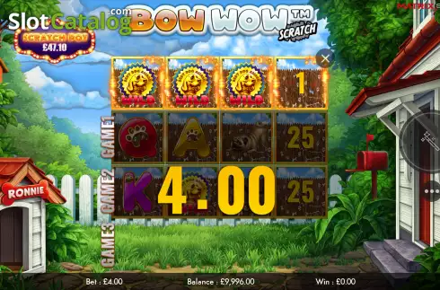 Οθόνη3. Bow Wow Scratch Κουλοχέρης