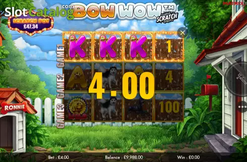 Οθόνη4. Bow Wow Scratch Κουλοχέρης
