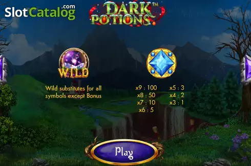 Οθόνη5. Dark Potions Κουλοχέρης