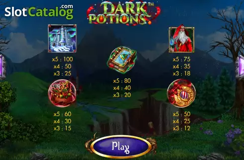 Οθόνη9. Dark Potions Κουλοχέρης