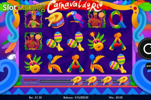 Οθόνη3. Carnaval Do Rio (Matrix Studios) Κουλοχέρης 