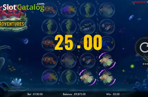 Οθόνη4. Reef Adventures Κουλοχέρης