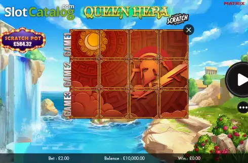 Οθόνη2. Queen Hera Scratch Κουλοχέρης