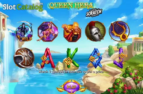 Οθόνη5. Queen Hera Scratch Κουλοχέρης