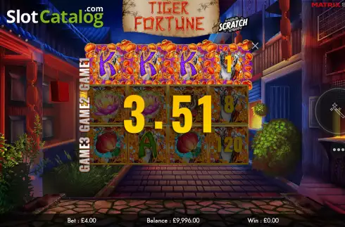 Οθόνη3. Tiger Fortune Scratch Κουλοχέρης