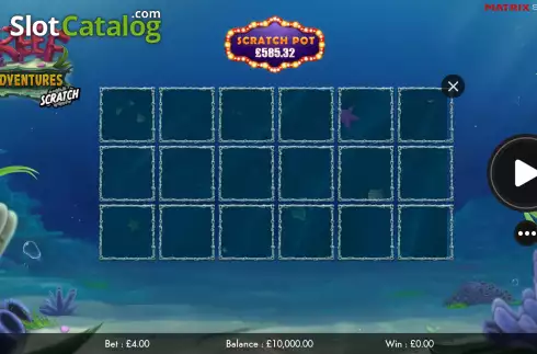 Οθόνη2. Reef Adventures Scratch Κουλοχέρης
