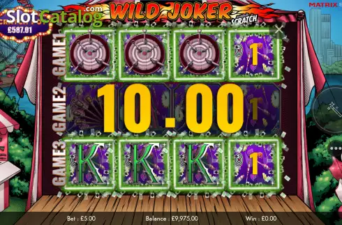 Οθόνη3. Wild Joker Scratch Κουλοχέρης