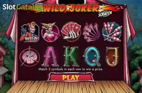 Οθόνη5. Wild Joker Scratch Κουλοχέρης