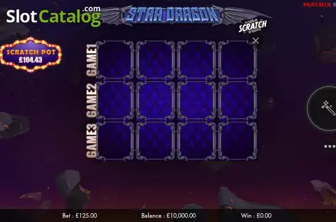 Οθόνη2. Star Dragon Scratch Κουλοχέρης