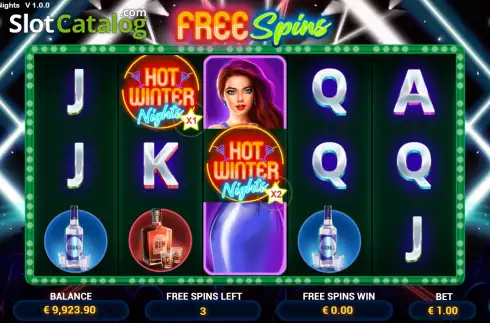 Οθόνη8. Hot Winter Nights Κουλοχέρης