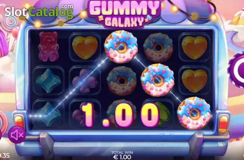 Οθόνη3. Gummy Galaxy Κουλοχέρης