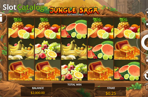 Οθόνη3. Jungle Saga Κουλοχέρης