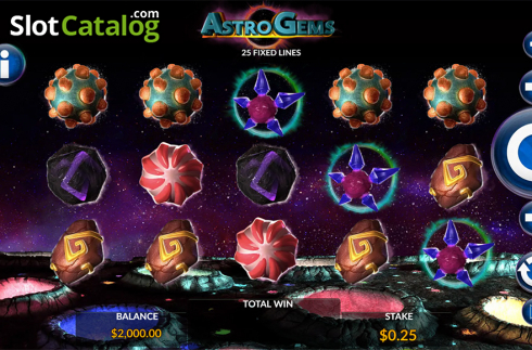 Οθόνη3. Astro Gems Κουλοχέρης