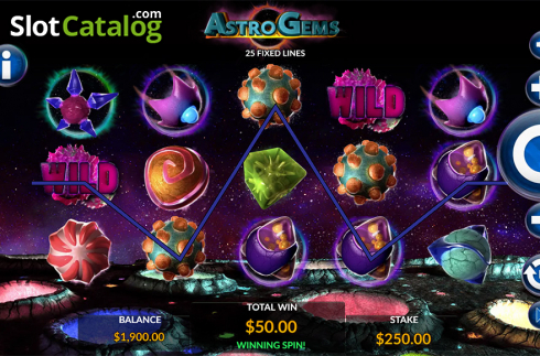 Οθόνη6. Astro Gems Κουλοχέρης