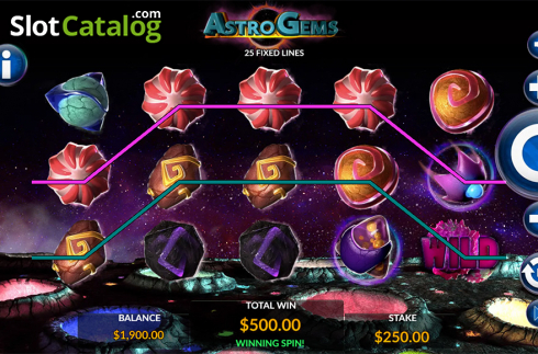 Οθόνη7. Astro Gems Κουλοχέρης