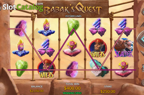 Οθόνη4. Babak's Quest Κουλοχέρης
